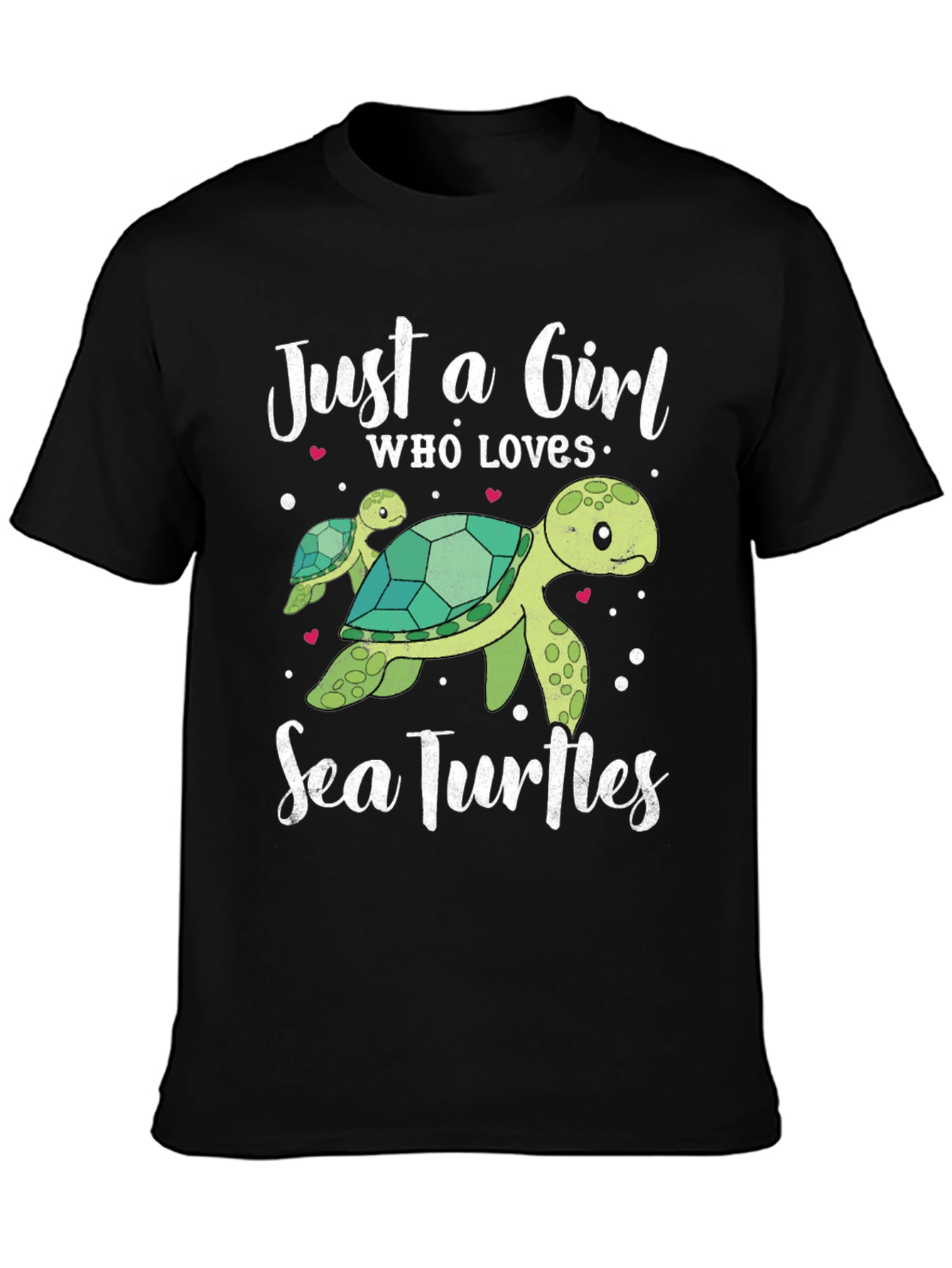 Just A Girl Who Loves Sea Turtles T-Shirt
