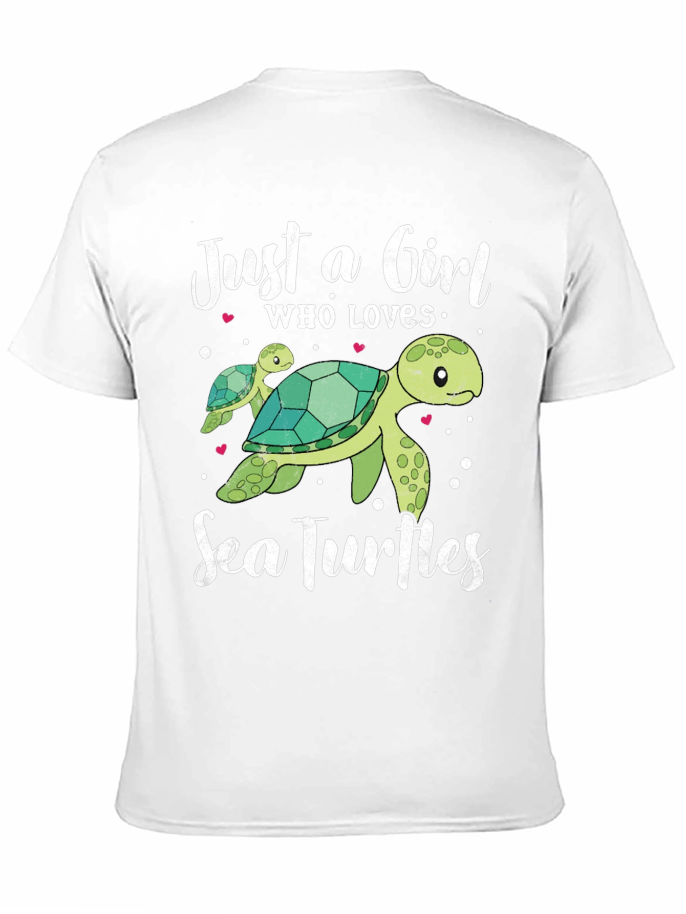 Just A Girl Who Loves Sea Turtles T-Shirt
