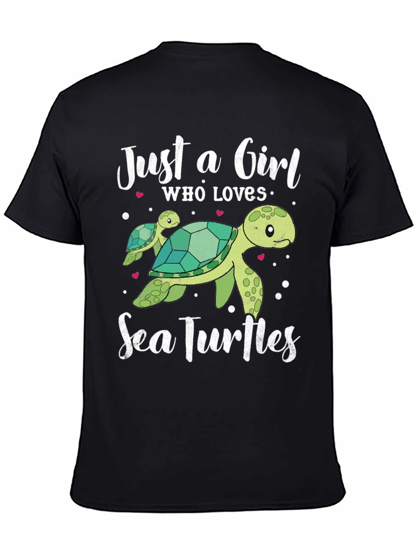 Just A Girl Who Loves Sea Turtles T-Shirt