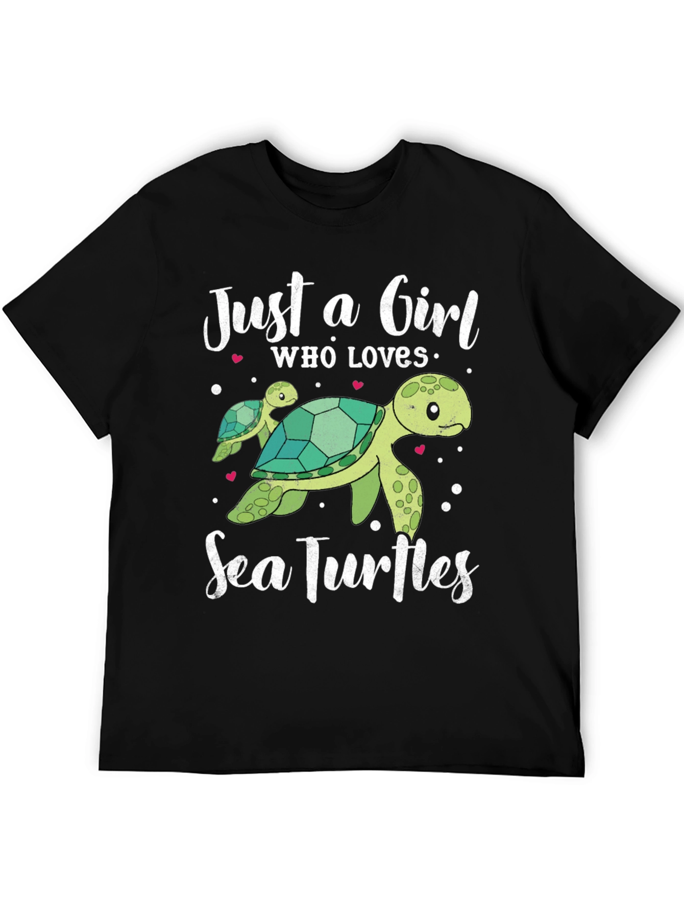 Just A Girl Who Loves Sea Turtles T-Shirt