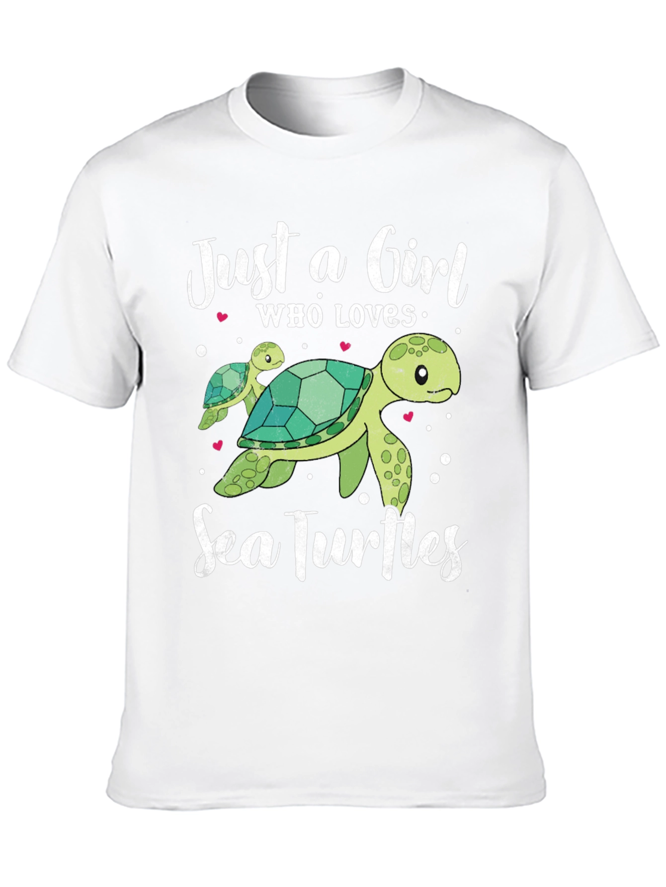 Just A Girl Who Loves Sea Turtles T-Shirt