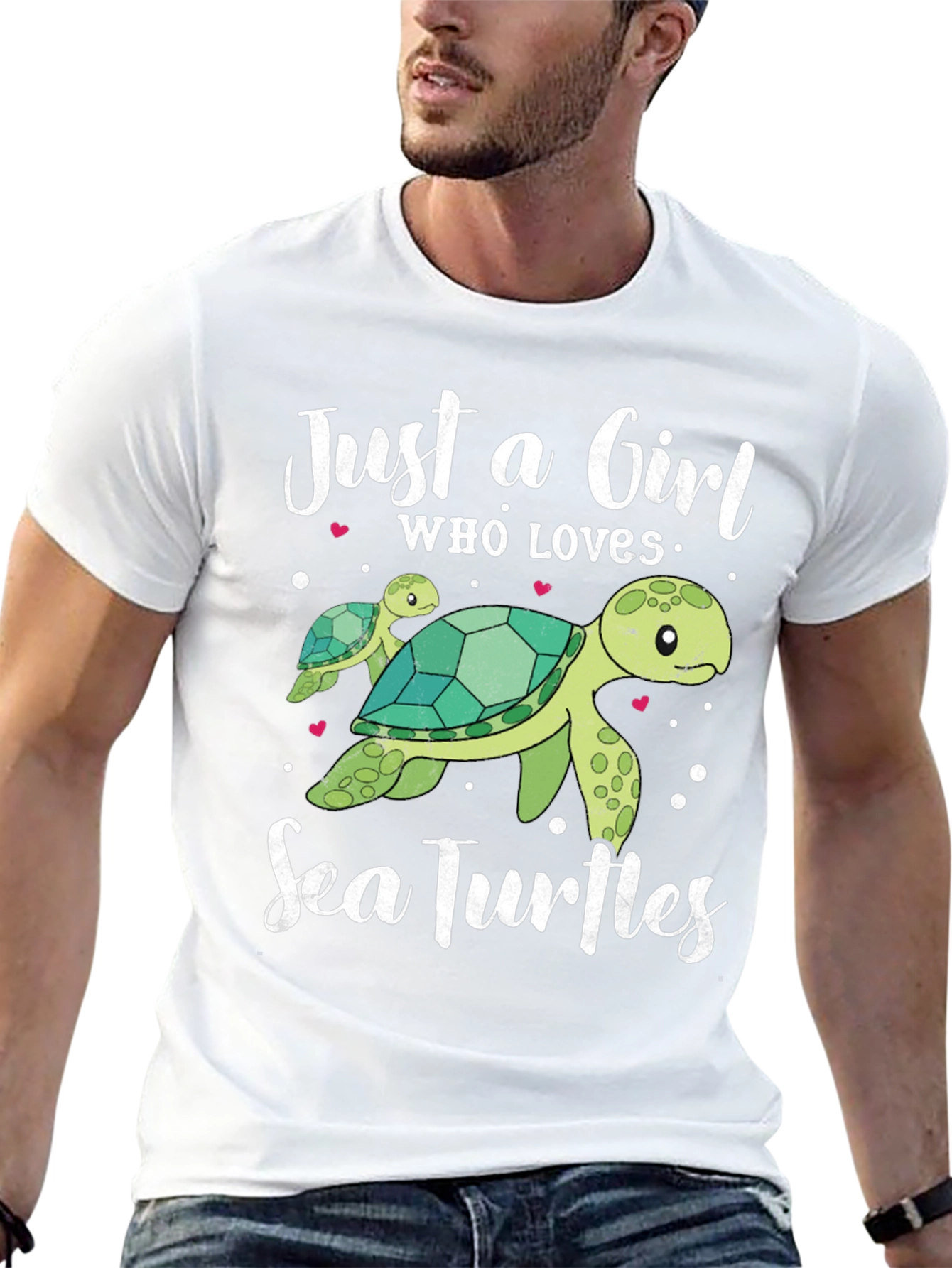 Just A Girl Who Loves Sea Turtles T-Shirt