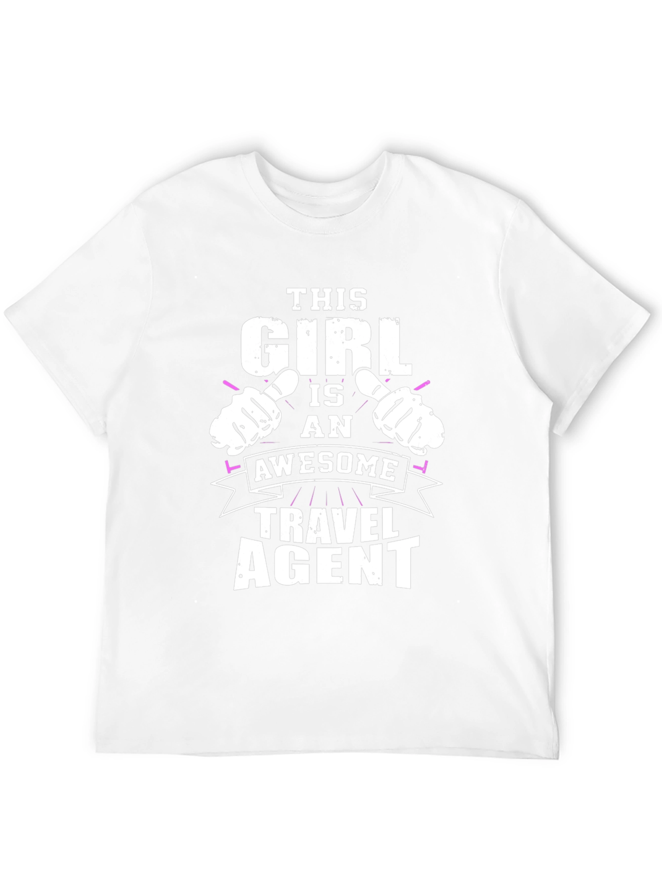 Awesome Travel Agent Graphic T-Shirt - Novelty Tee
