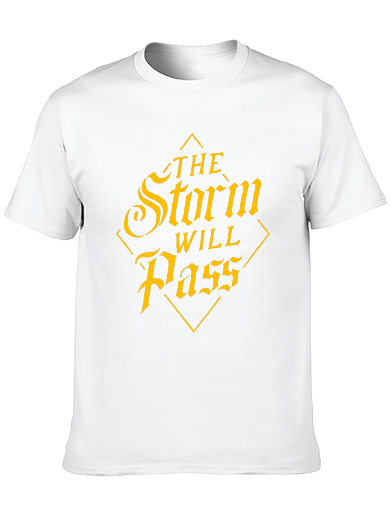 The Storm Will Pass Graphic Black Tee