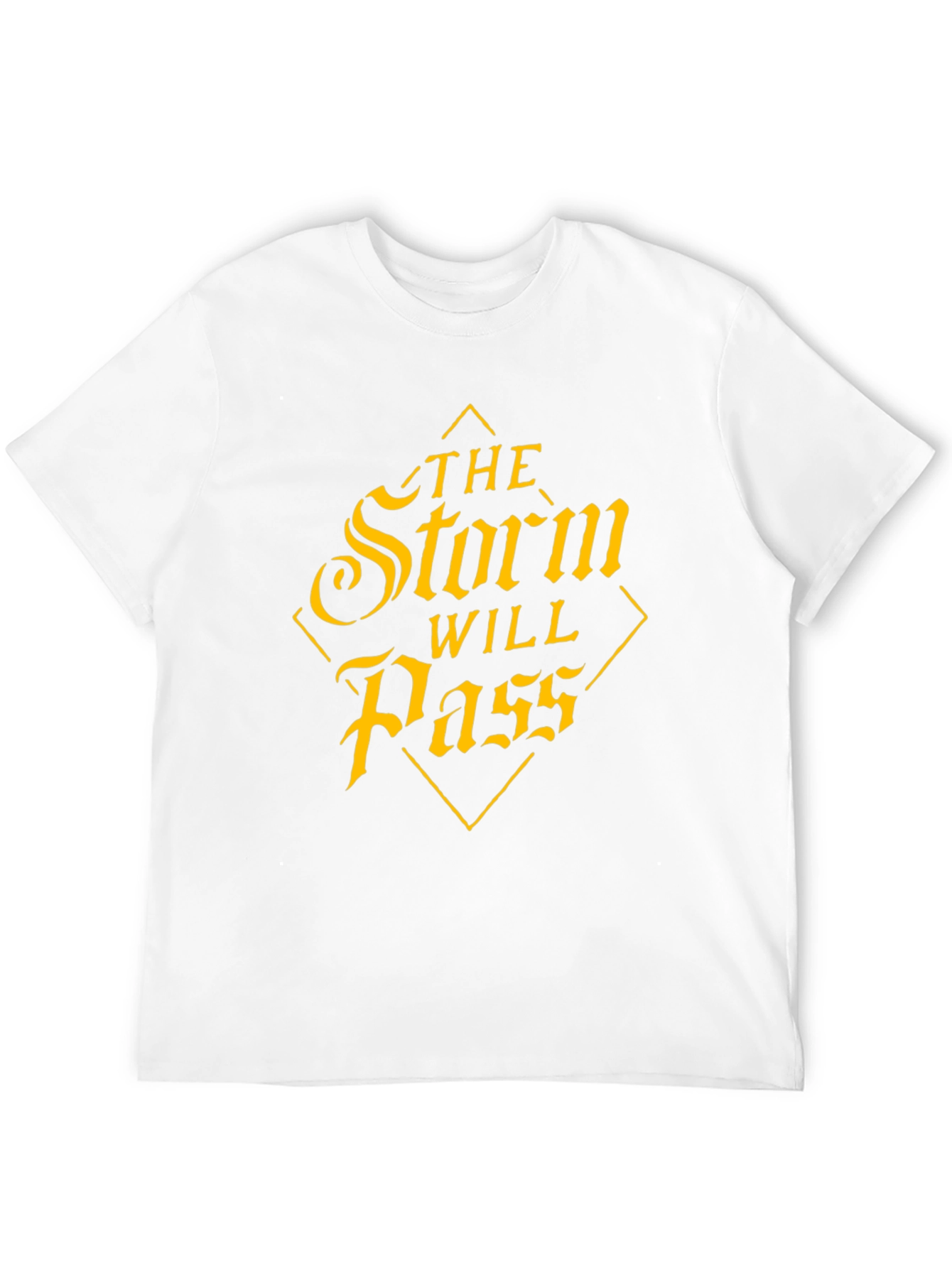 The Storm Will Pass Graphic Black Tee