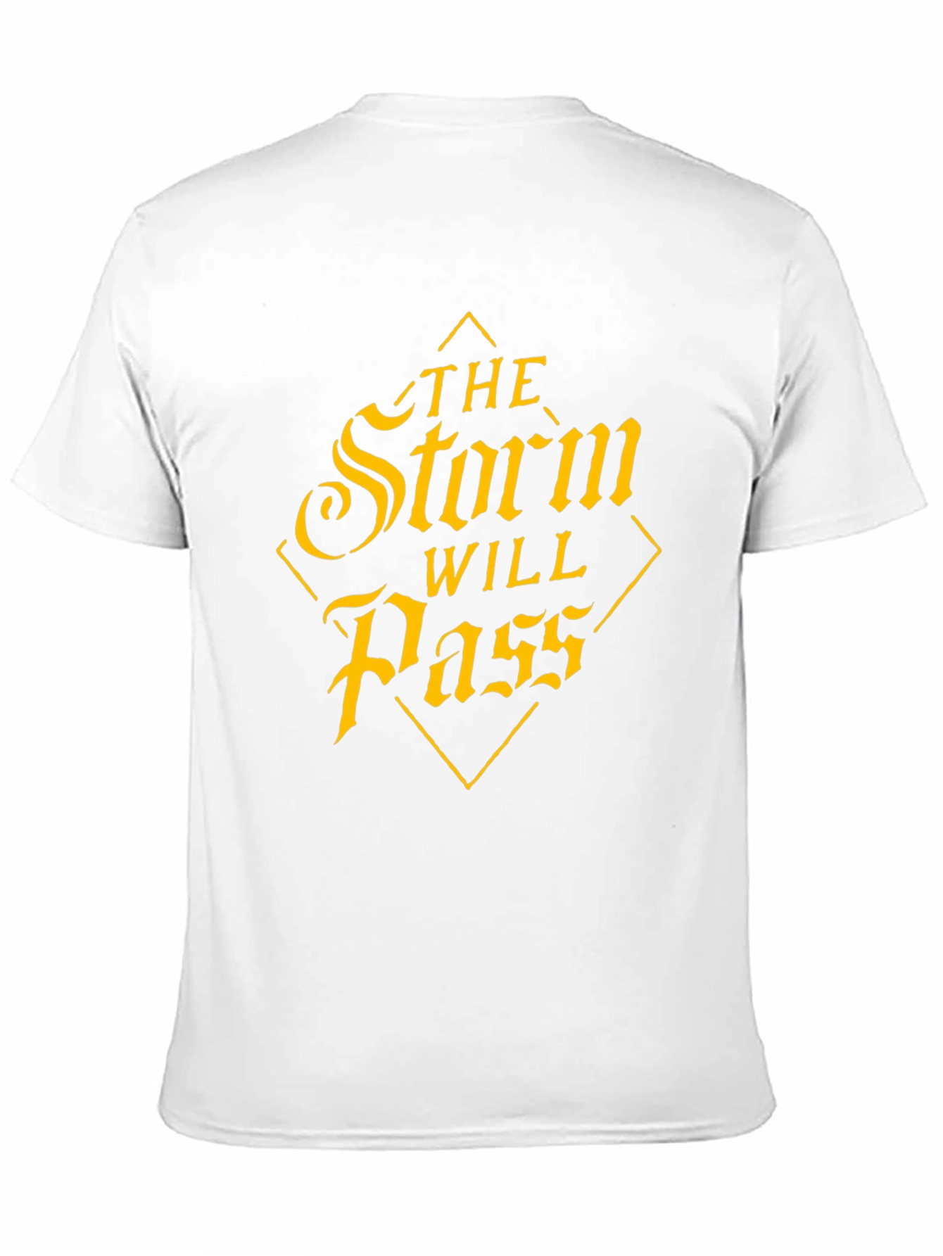 The Storm Will Pass Graphic Black Tee