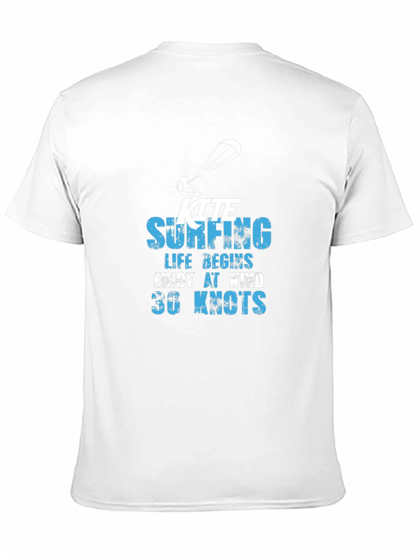 Kite Surfing Life Begins T-Shirt