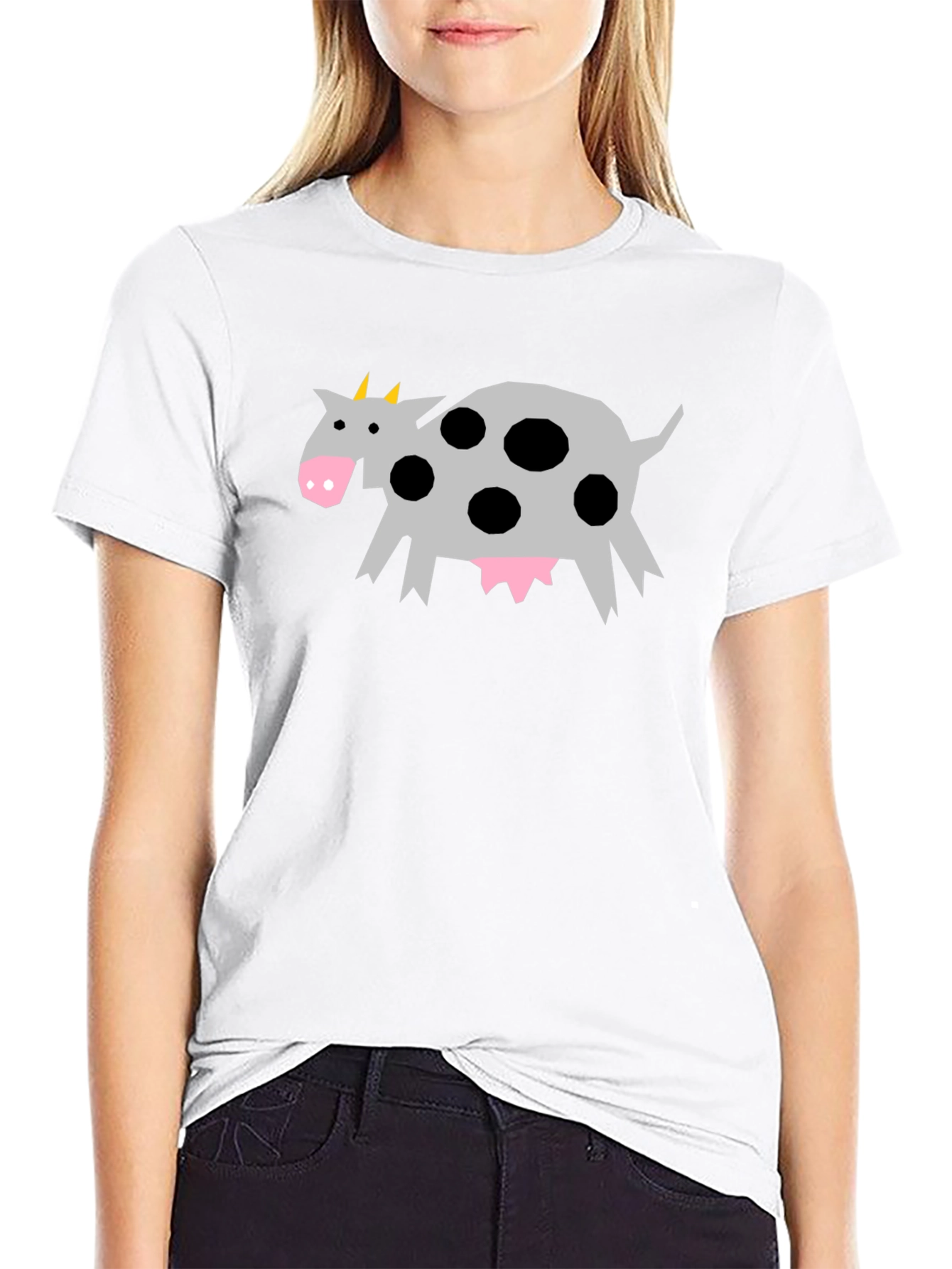Funky Cow Graphic Tee - Quirky Style