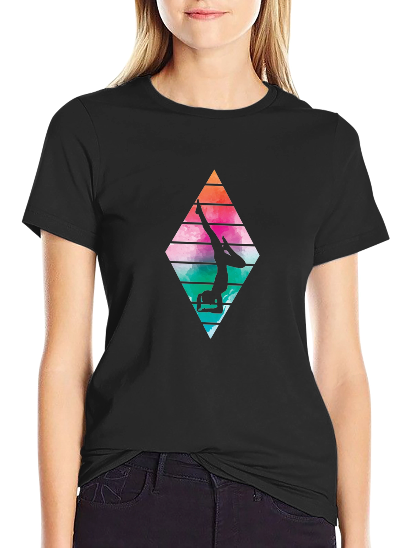 Gymnast Diamond Graphic Tee