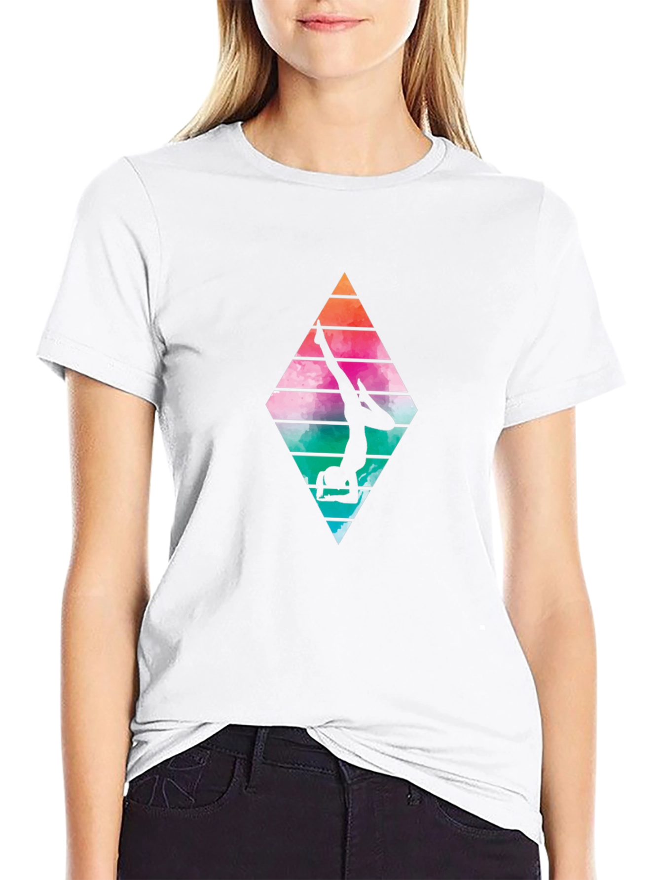 Gymnast Diamond Graphic Tee