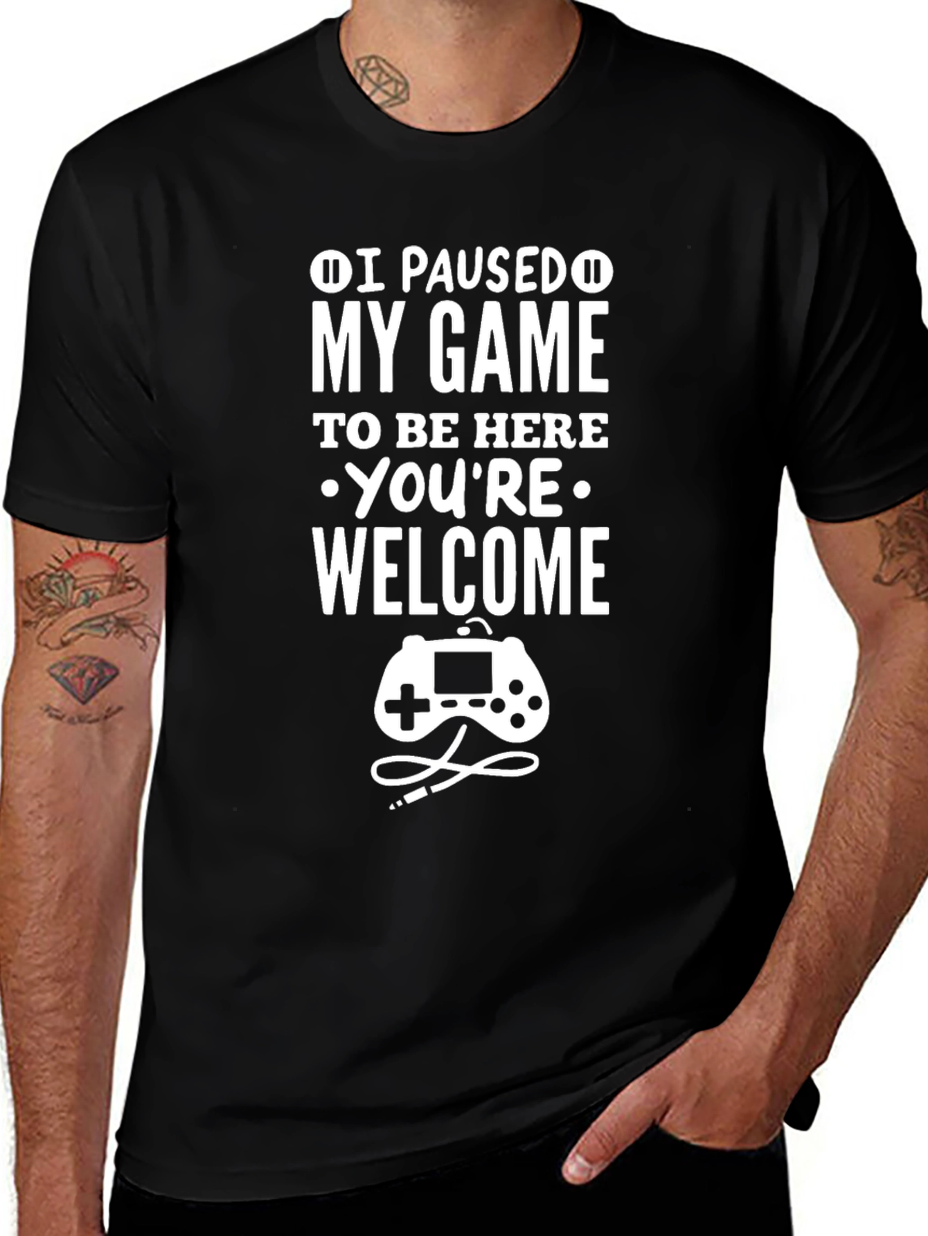 I Paused My Game T-Shirt - Gamer Tee