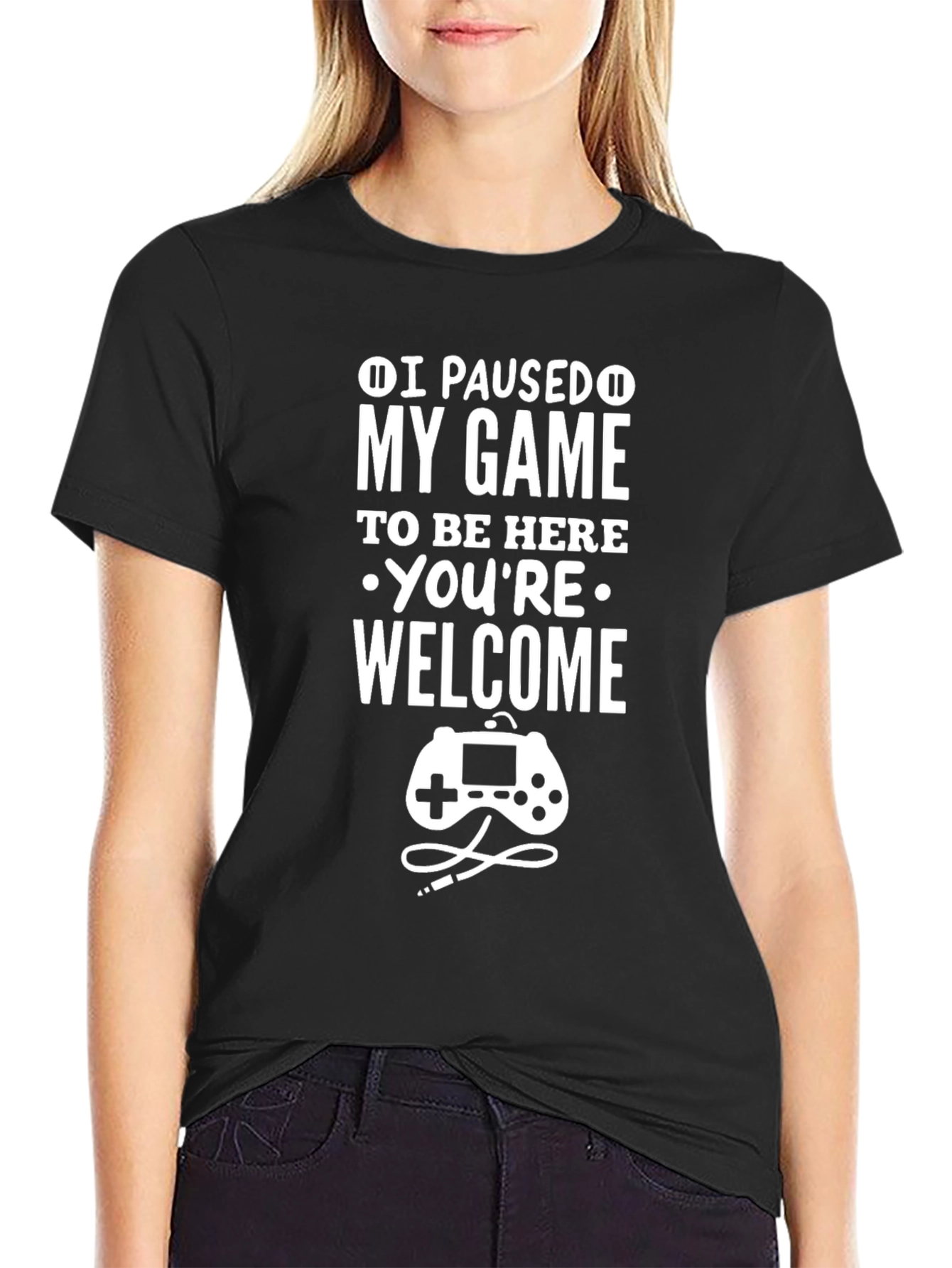 I Paused My Game T-Shirt - Gamer Tee