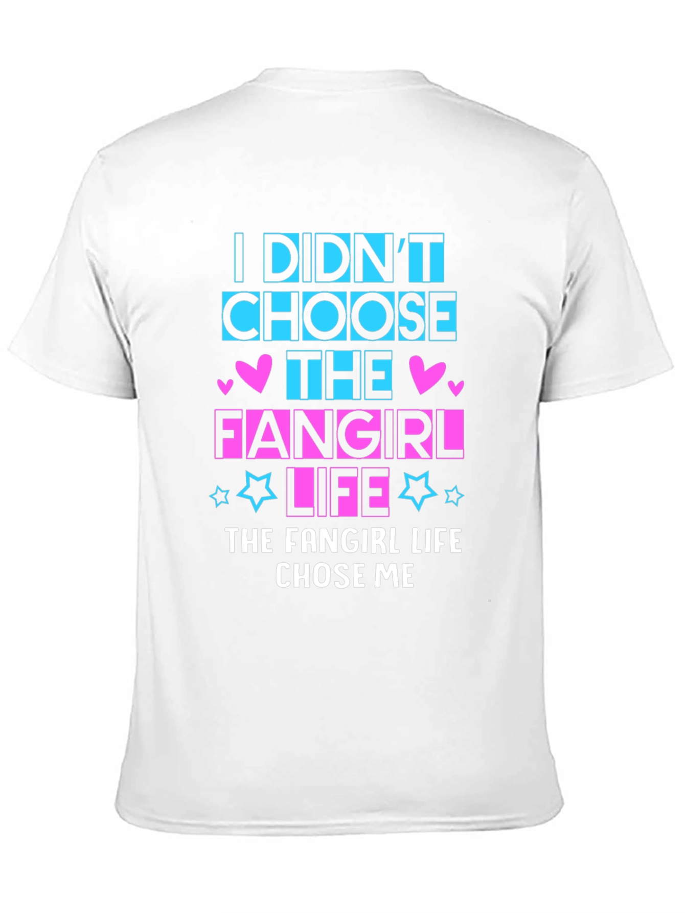 Fangirl Life Black Graphic T-Shirt