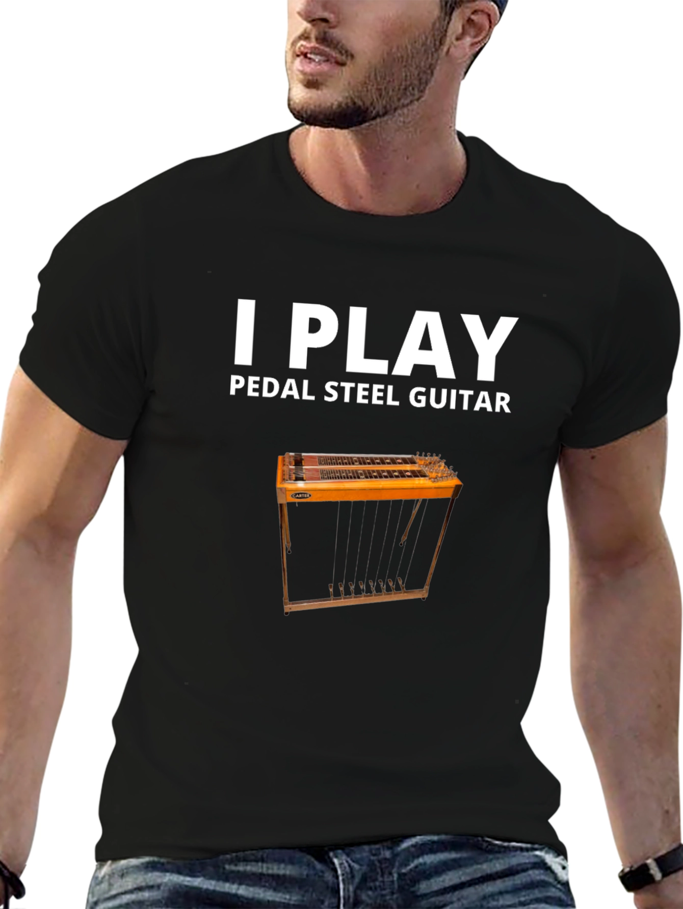 I Play Pedal Steel Guitar - Musician T-Shirt