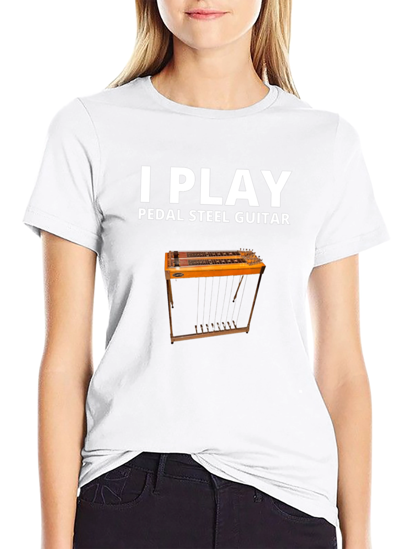 I Play Pedal Steel Guitar - Musician T-Shirt