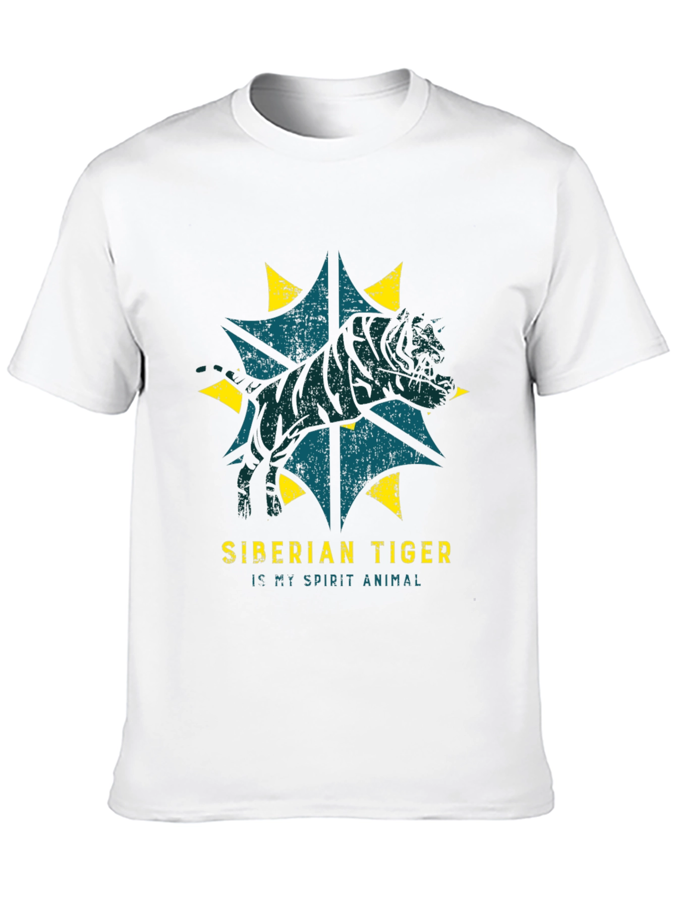 Siberian Tiger Spirit Animal Graphic Tee
