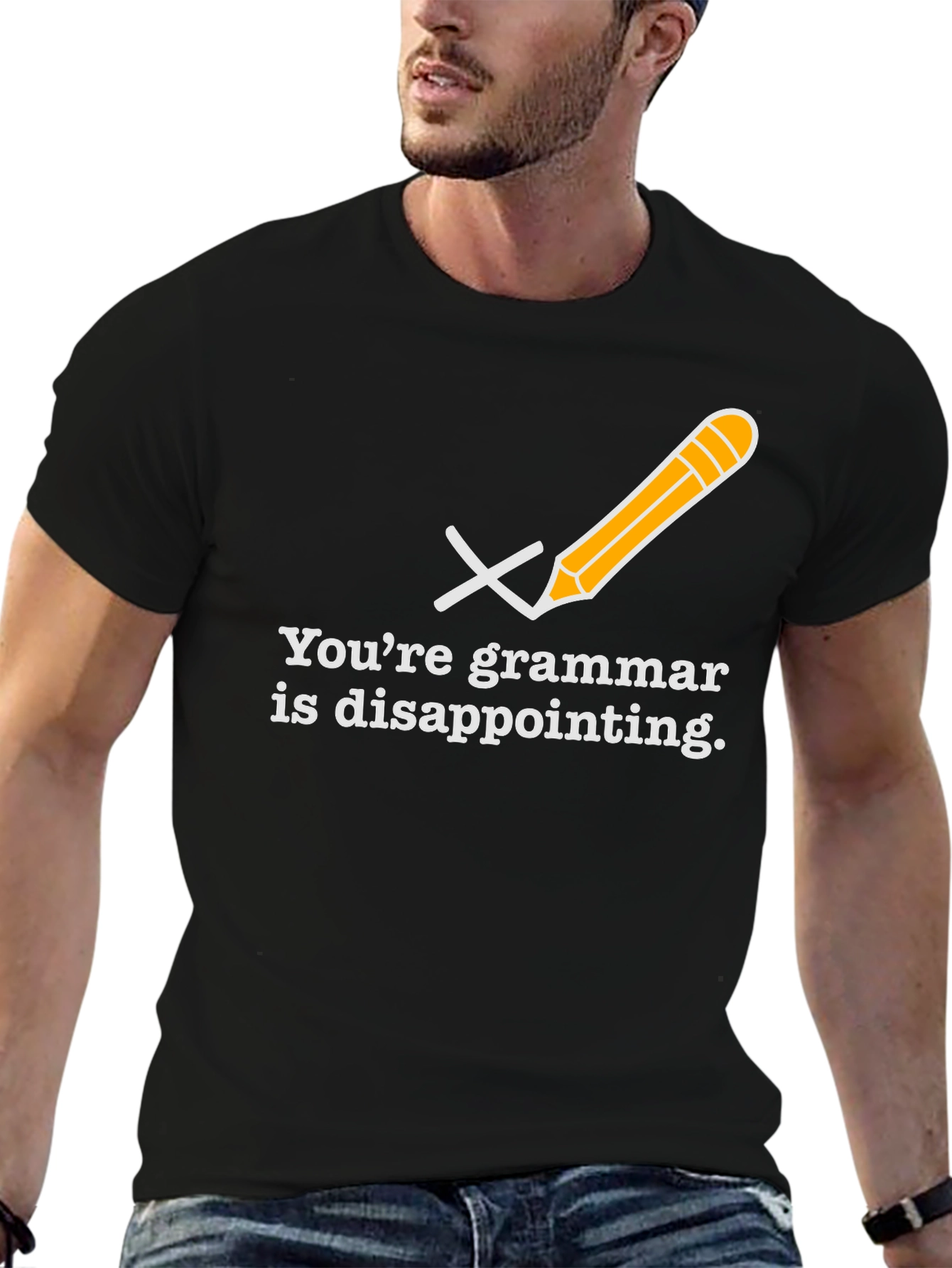 Grammar Police T-Shirt: Youre Grammar is Disappointing