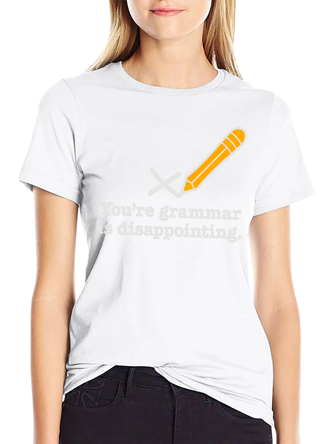 Grammar Police T-Shirt: Youre Grammar is Disappointing