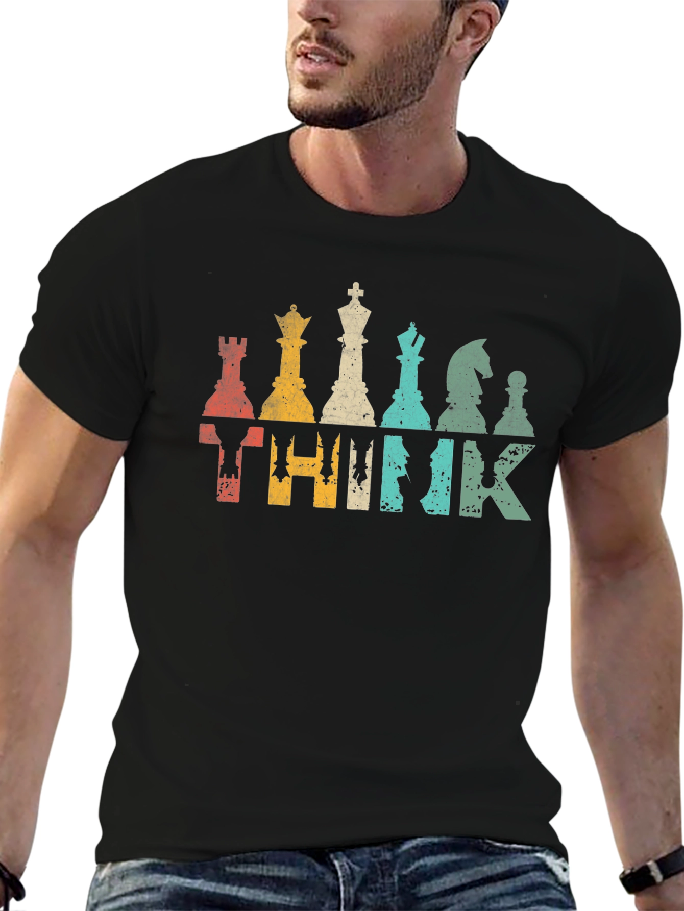 Chess Think T-Shirt - Graphic Tee