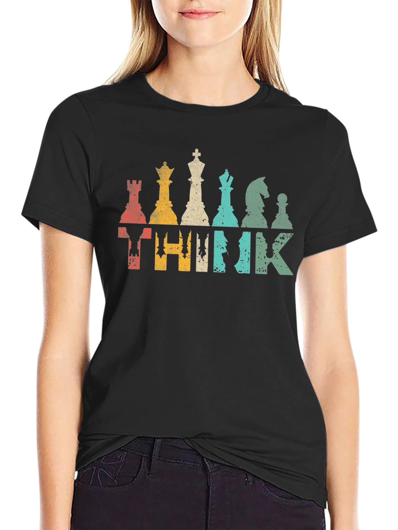 Chess Think T-Shirt - Graphic Tee