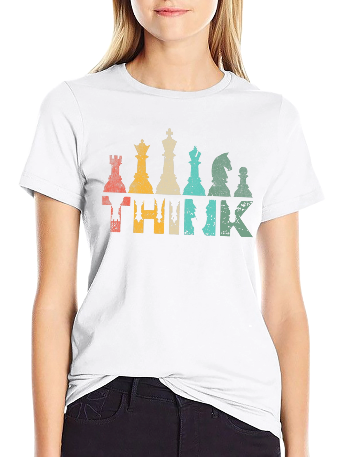 Chess Think T-Shirt - Graphic Tee