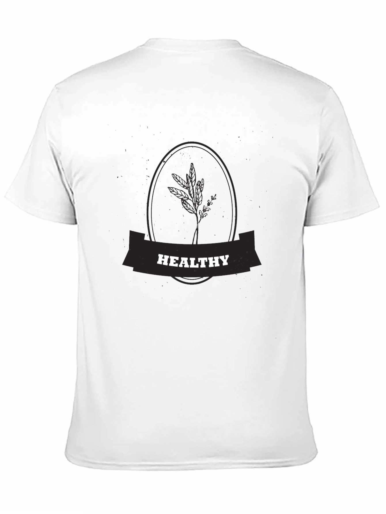 Healthy Lifestyle Black T-Shirt