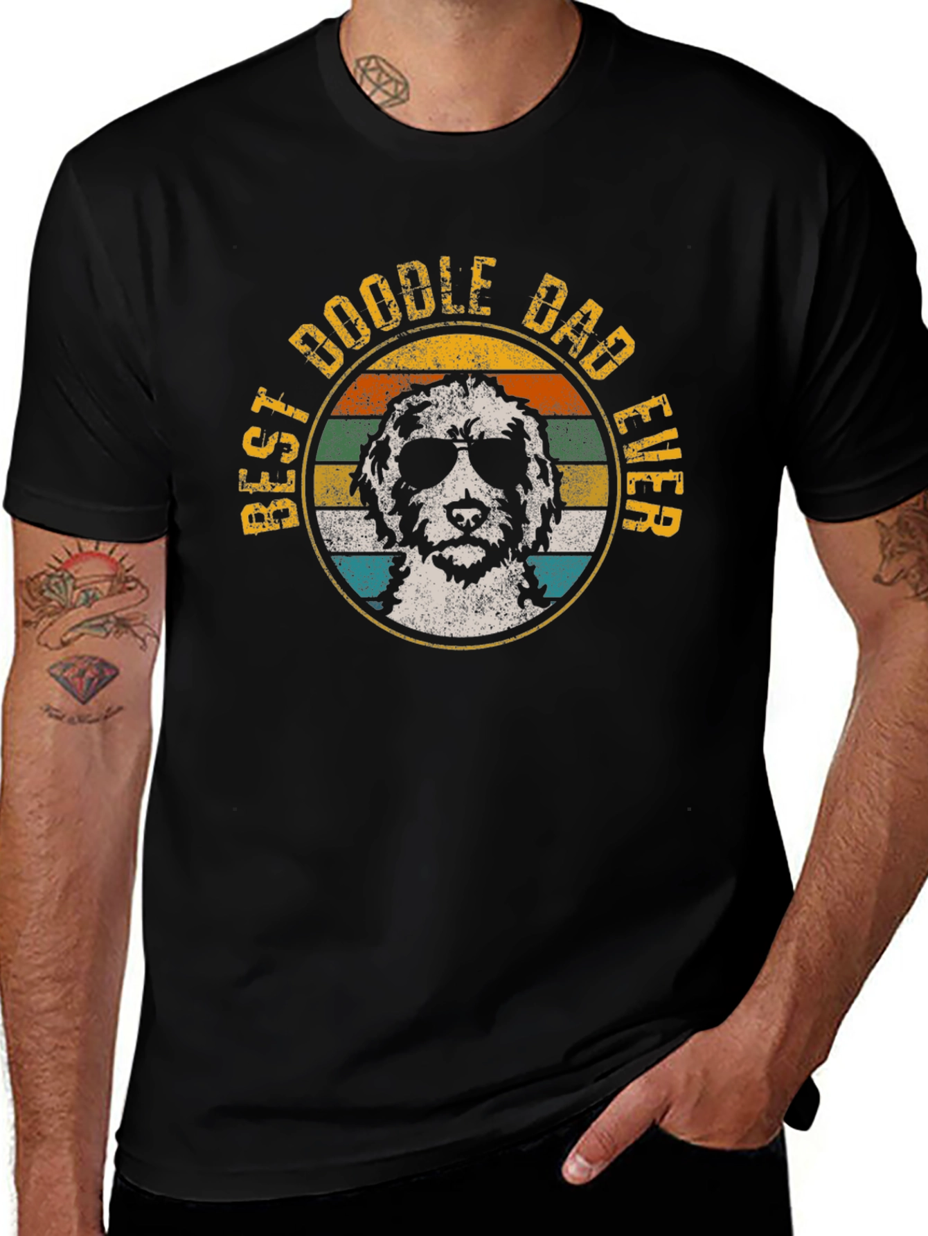 Best Doodle Dad Ever - Unisex Graphic Tee