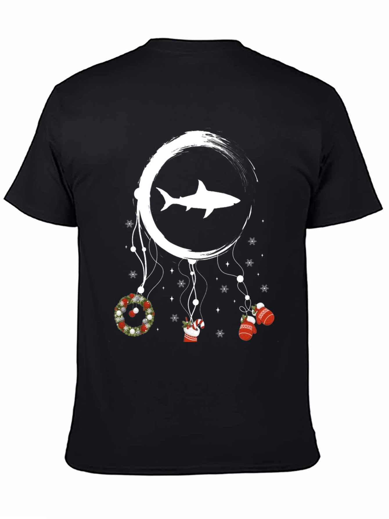Shark Christmas Dreamcatcher T-Shirt