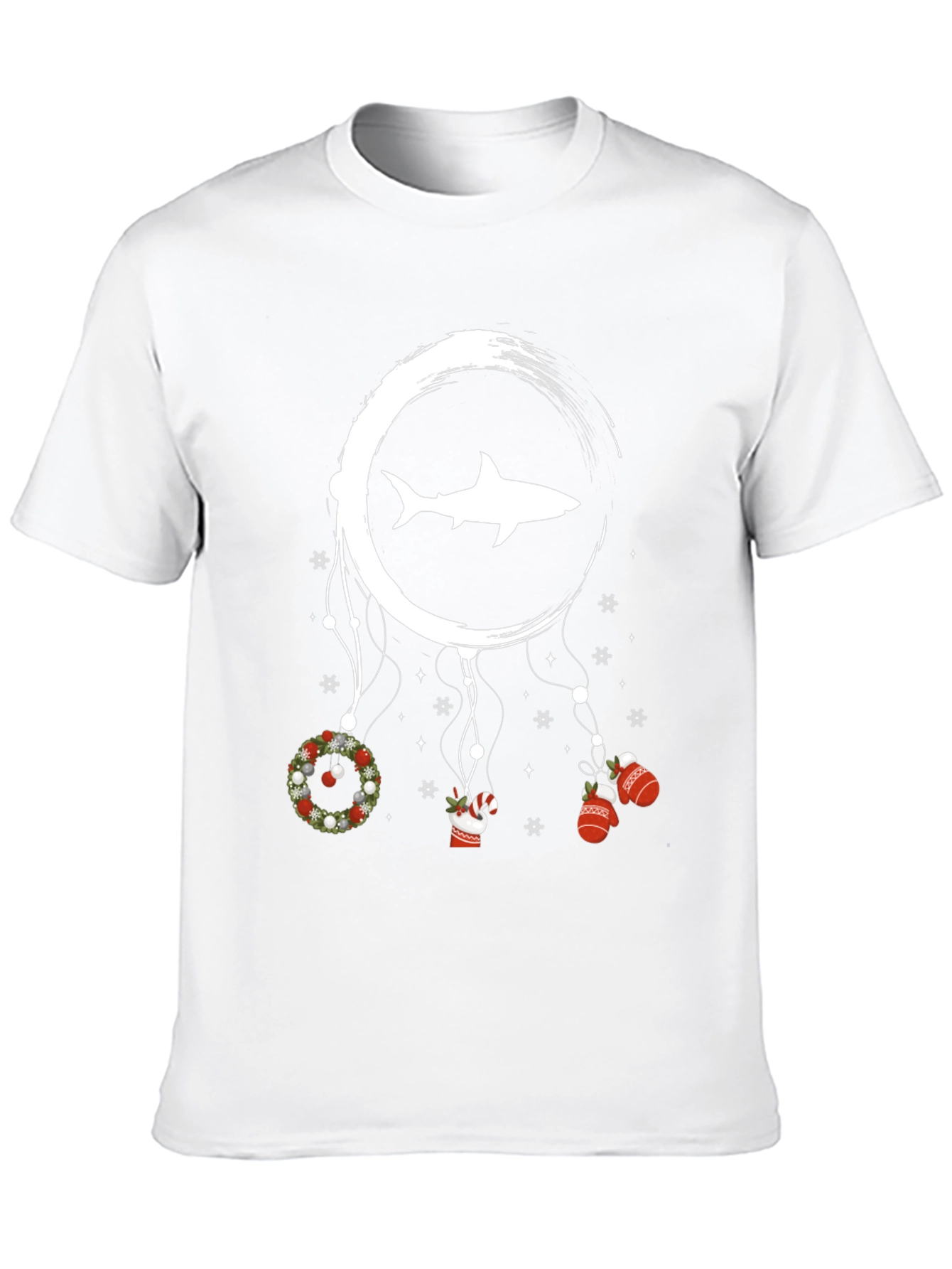 Shark Christmas Dreamcatcher T-Shirt