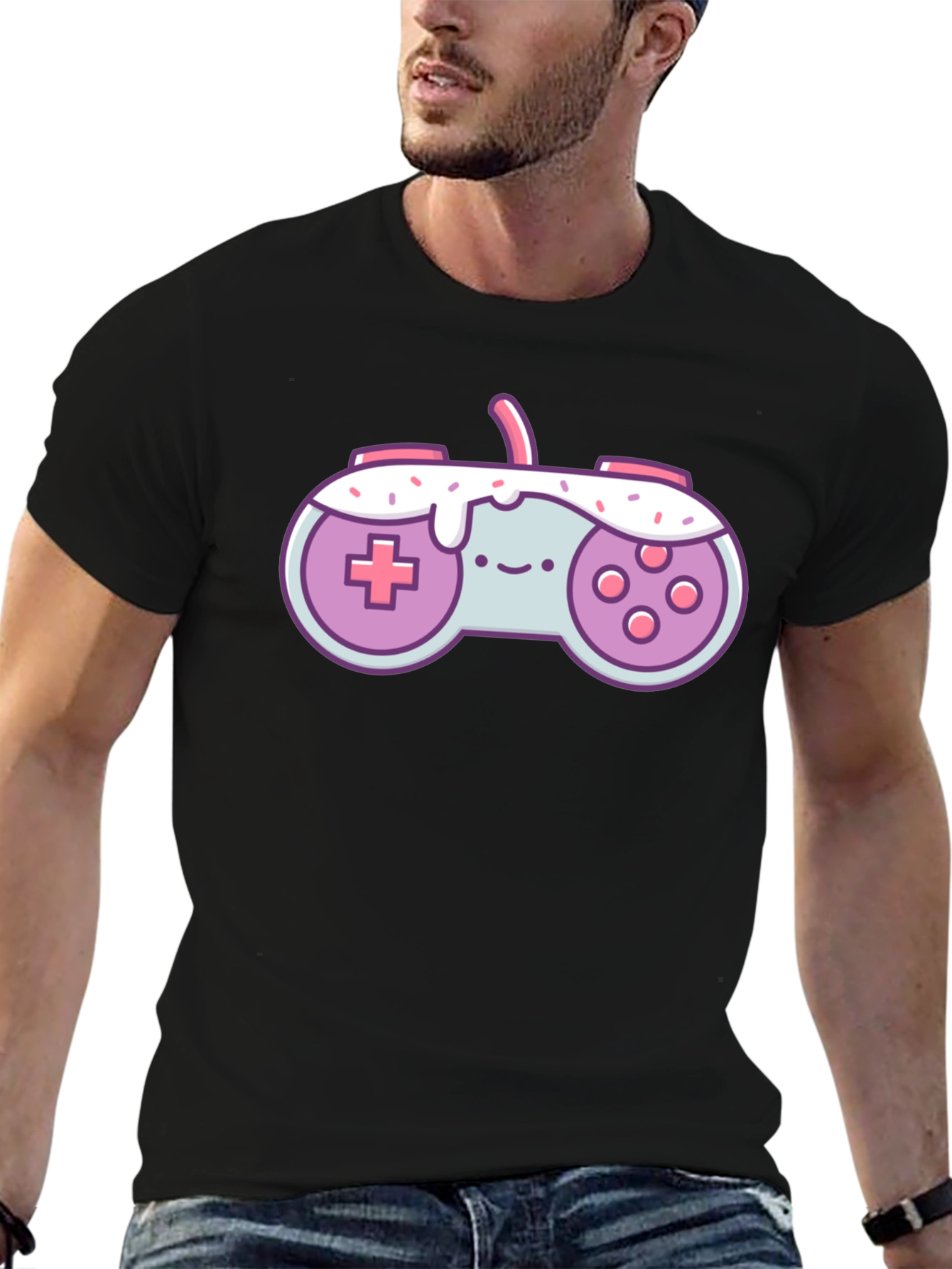 Cute Gamer Controller T-Shirt - Sweet Style
