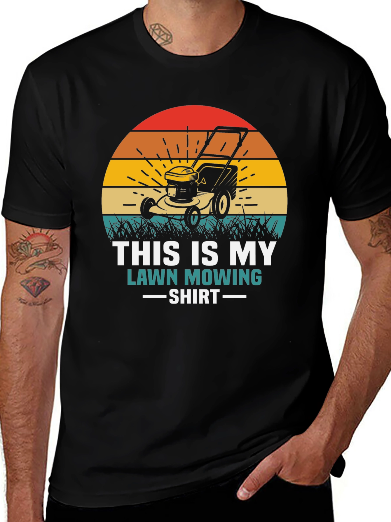 Lawn Mowing Shirt - Funny Gardening Tee