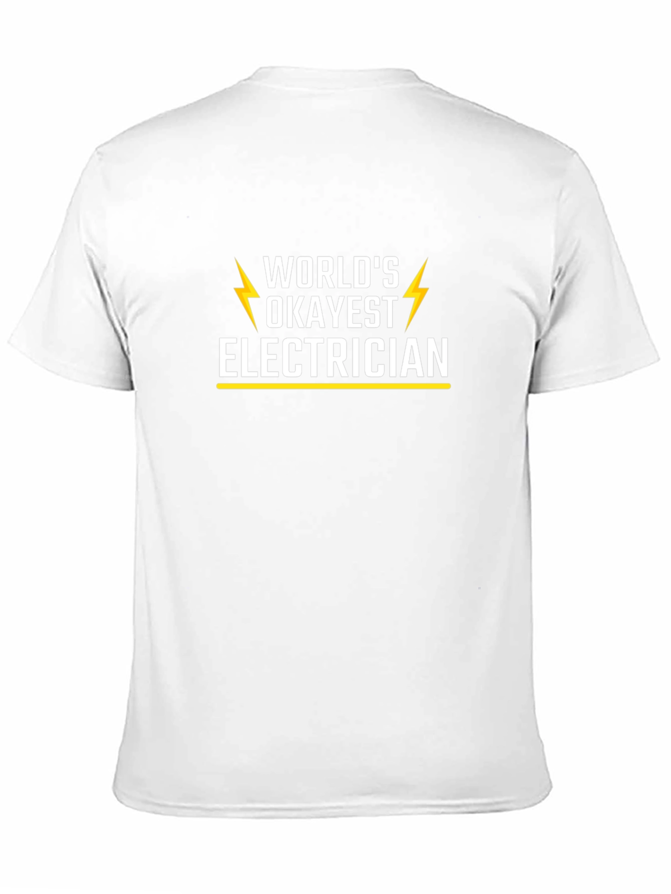 Worlds Okayest Electrician Graphic T-Shirt