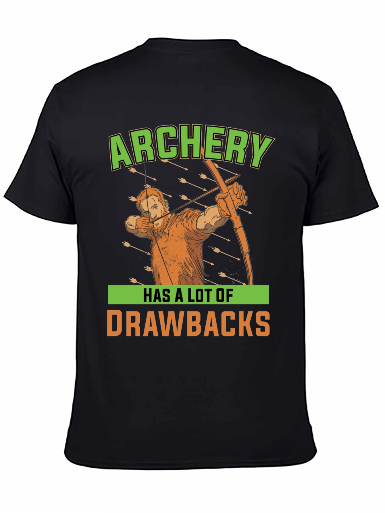 Archery Drawbacks Graphic T-Shirt