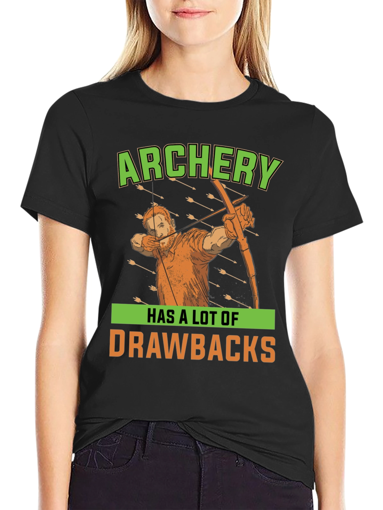 Archery Drawbacks Graphic T-Shirt
