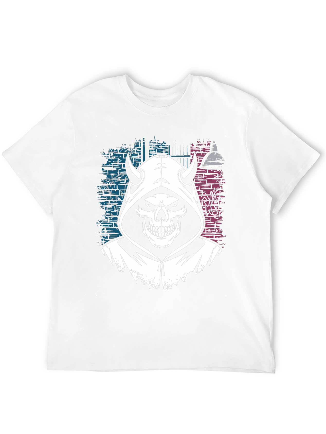 Grim Reaper Graphic Tee - Edgy Streetwear