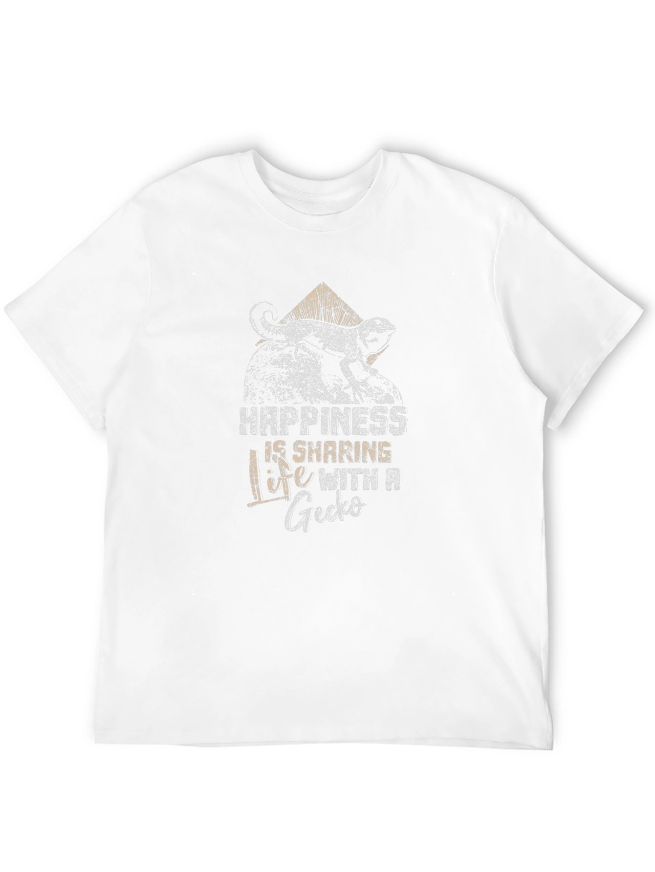 Happiness Sharing Life with Gecko T-Shirt