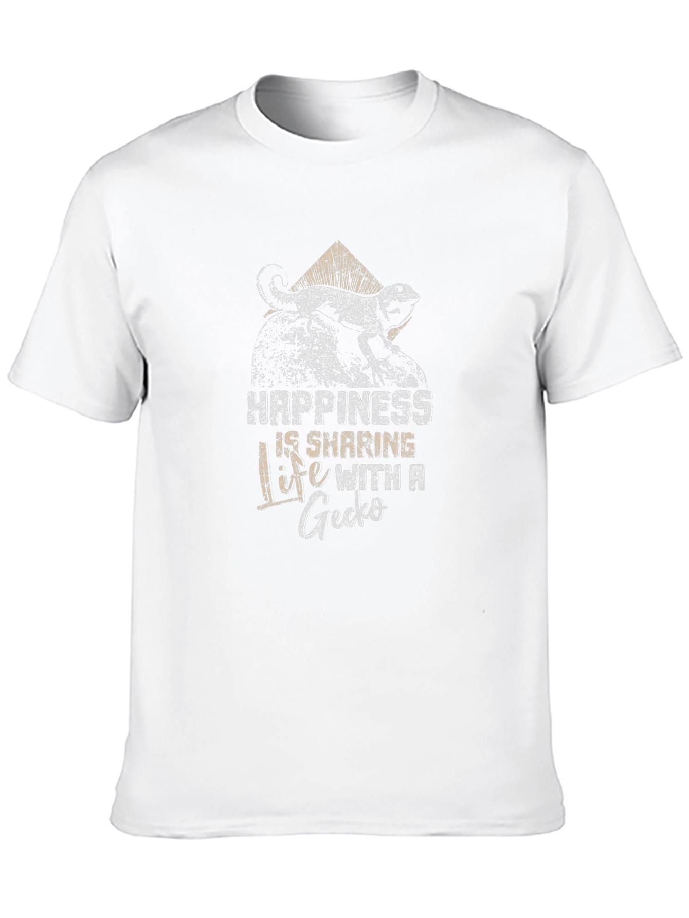 Happiness Sharing Life with Gecko T-Shirt