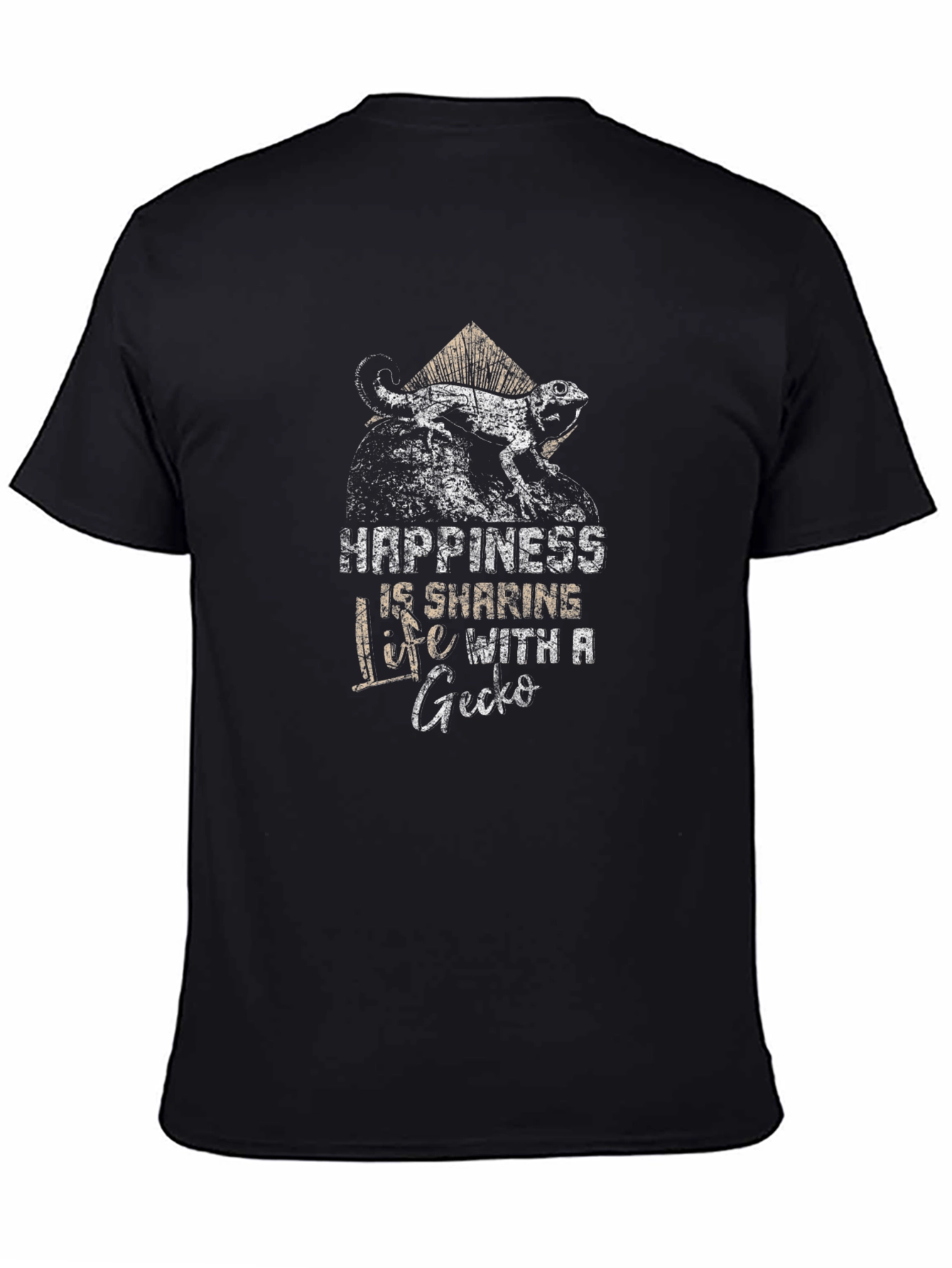 Happiness Sharing Life with Gecko T-Shirt