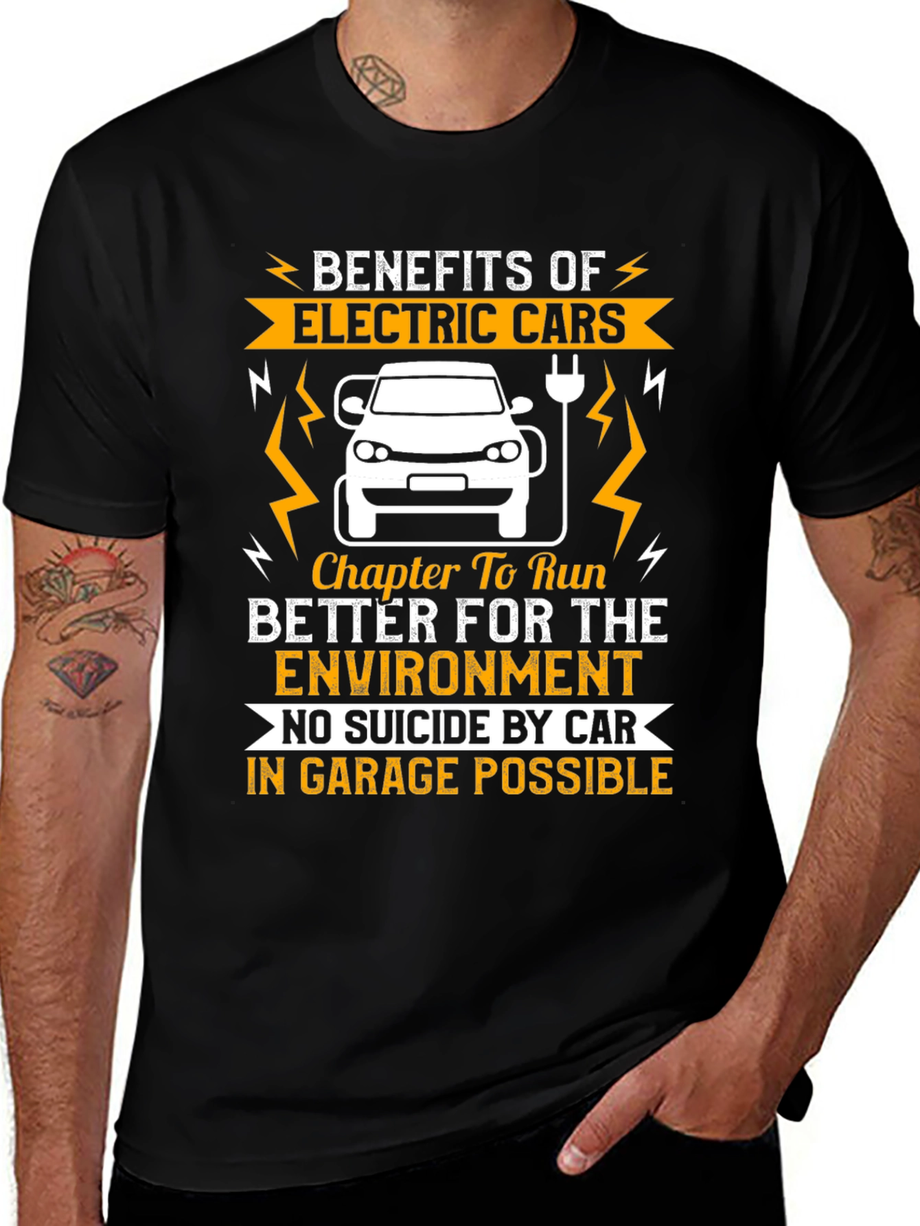 Electric Car Benefits T-Shirt