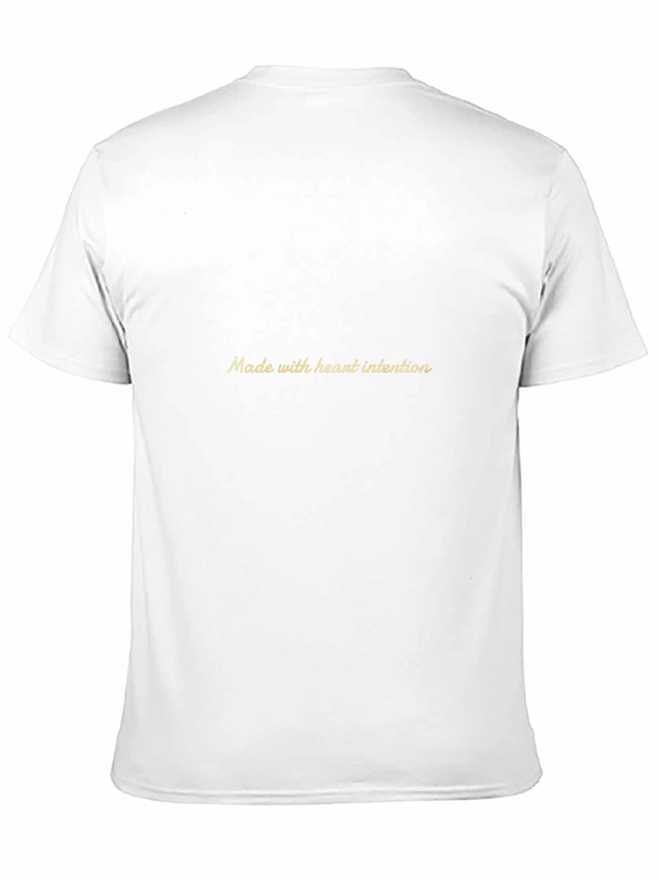 Made With Heart Intention Black T-Shirt
