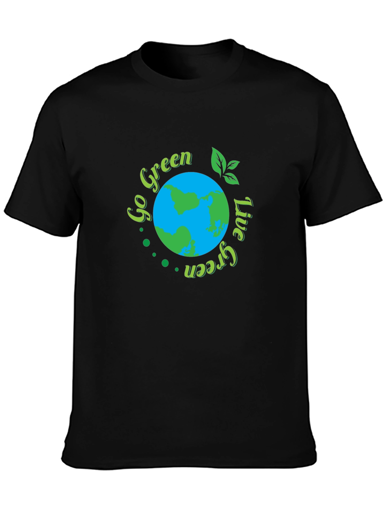 Go Green T-Shirt - Earth Graphic Tee