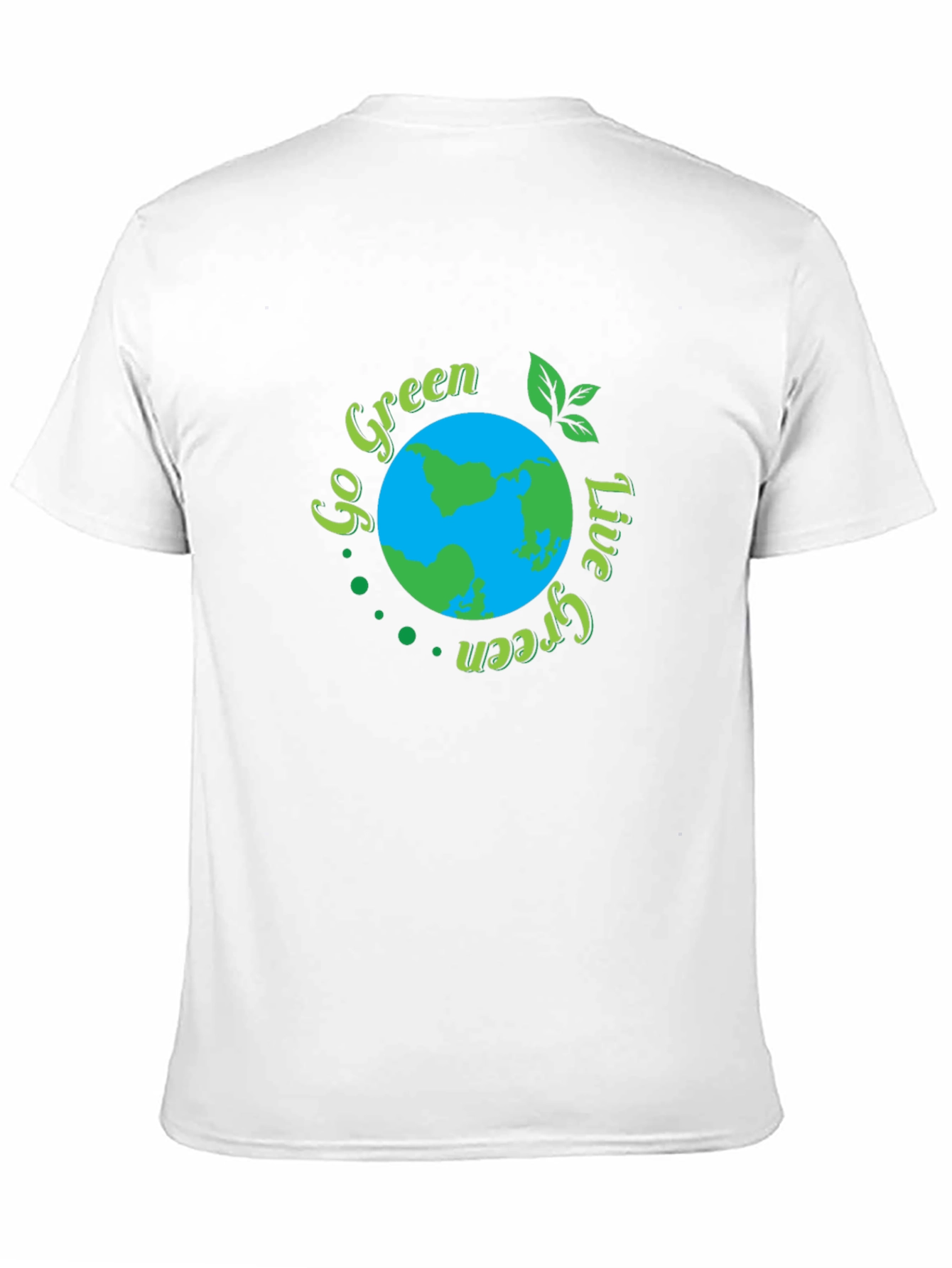 Go Green T-Shirt - Earth Graphic Tee