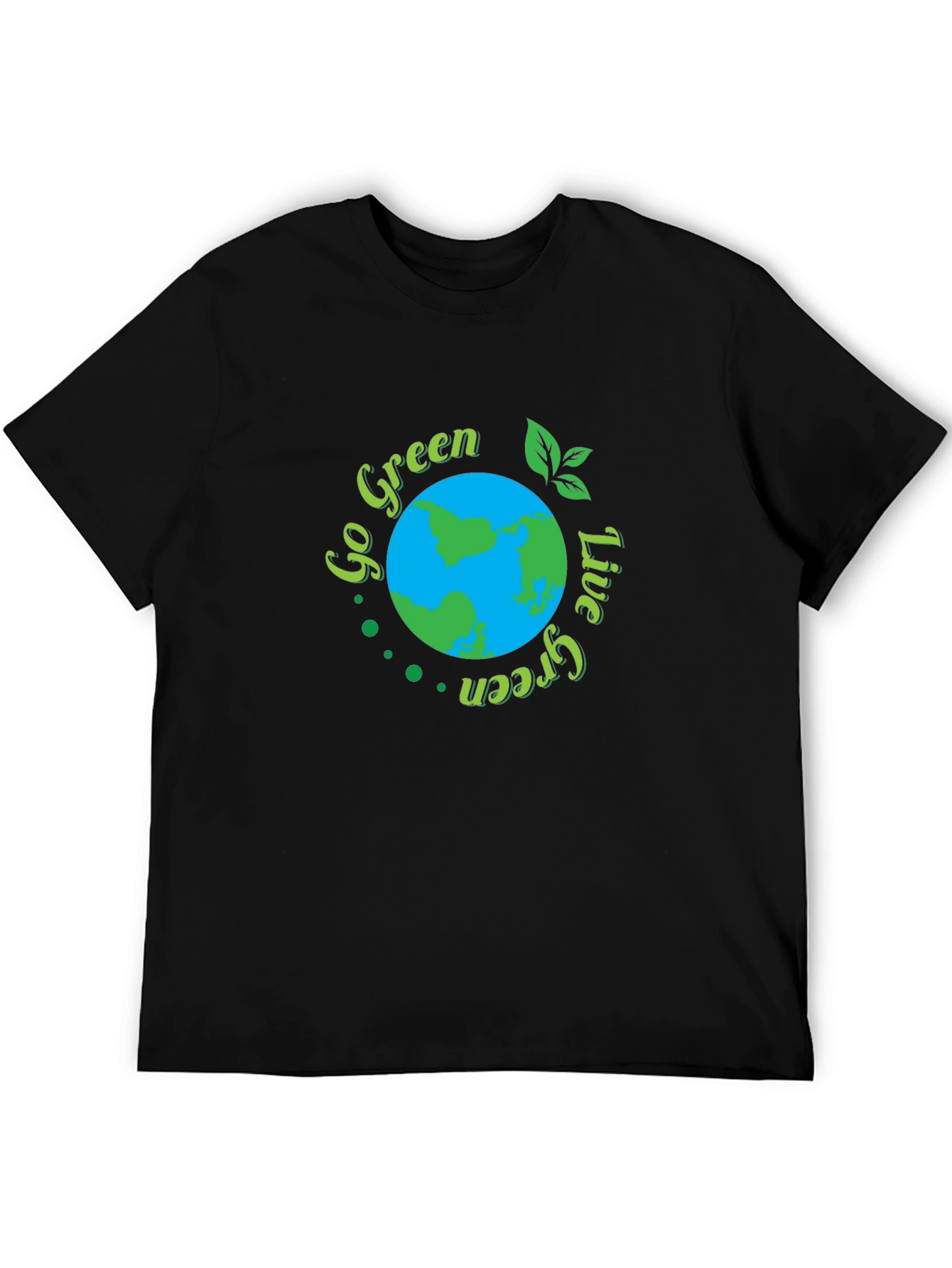 Go Green T-Shirt - Earth Graphic Tee