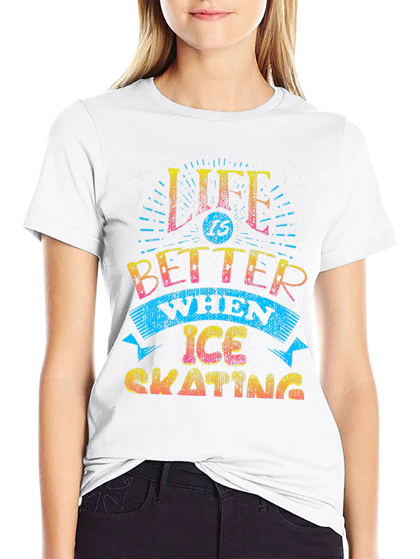 Life Is Better When Ice Skating T-Shirt