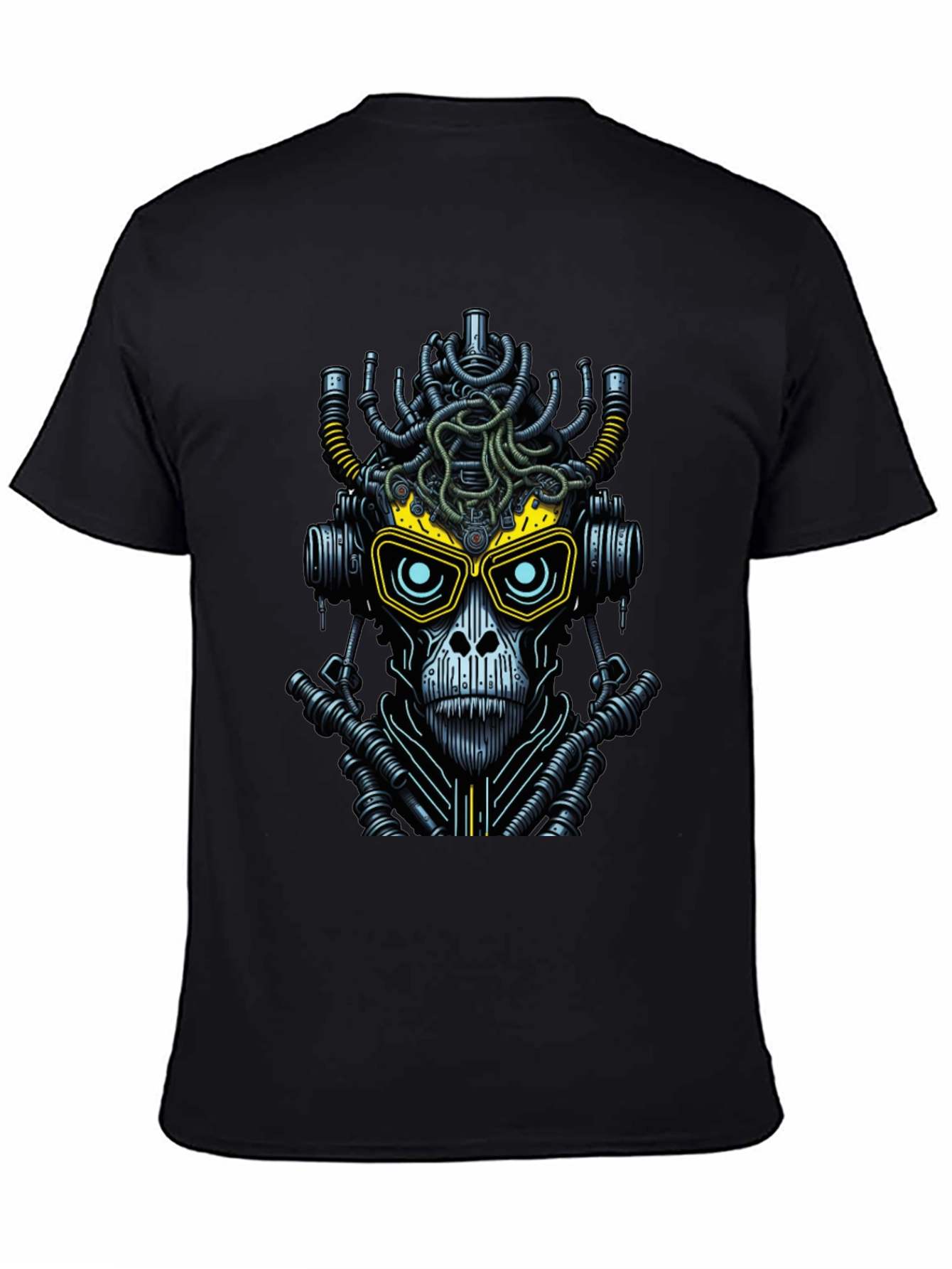 Cyberpunk Skull Graphic Tee