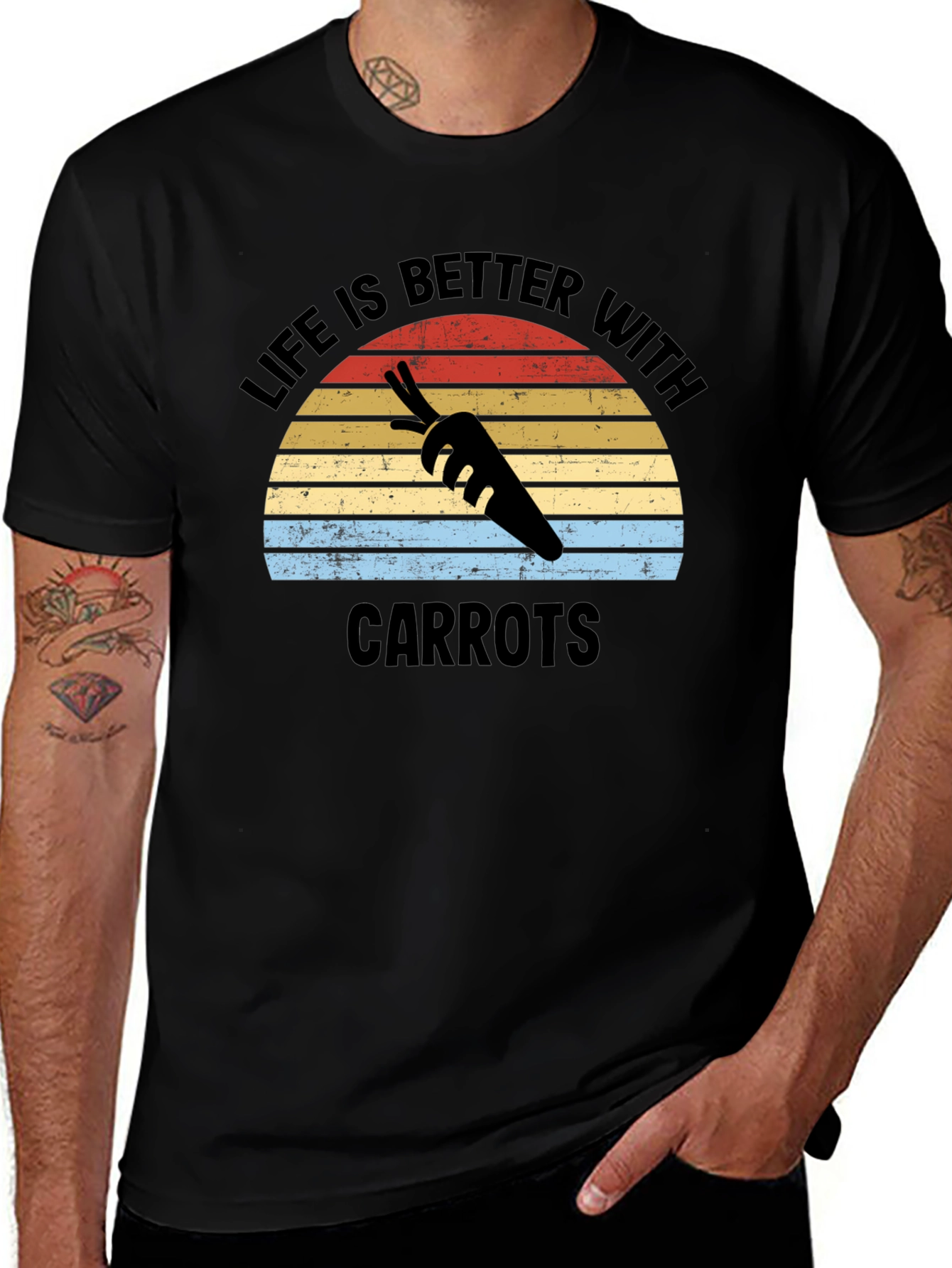 Life is Better with Carrots Graphic Tee