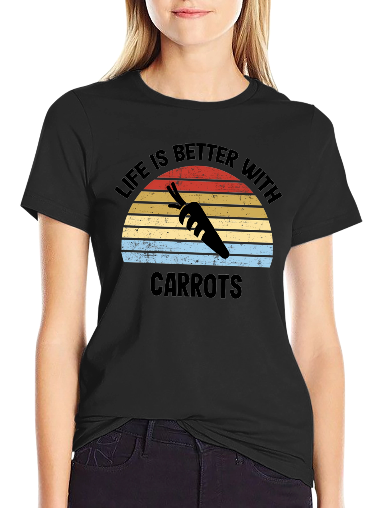 Life is Better with Carrots Graphic Tee