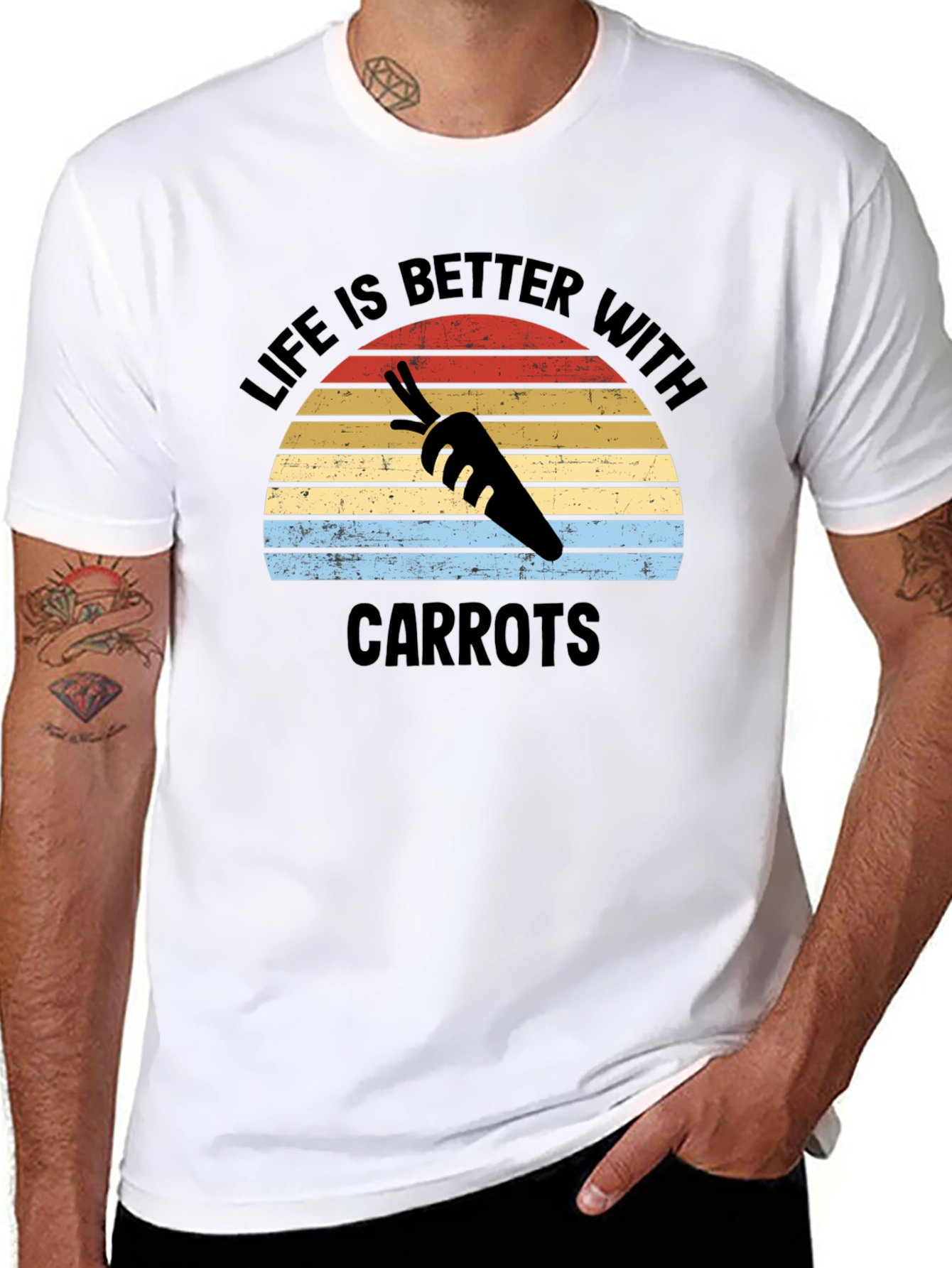Life is Better with Carrots Graphic Tee