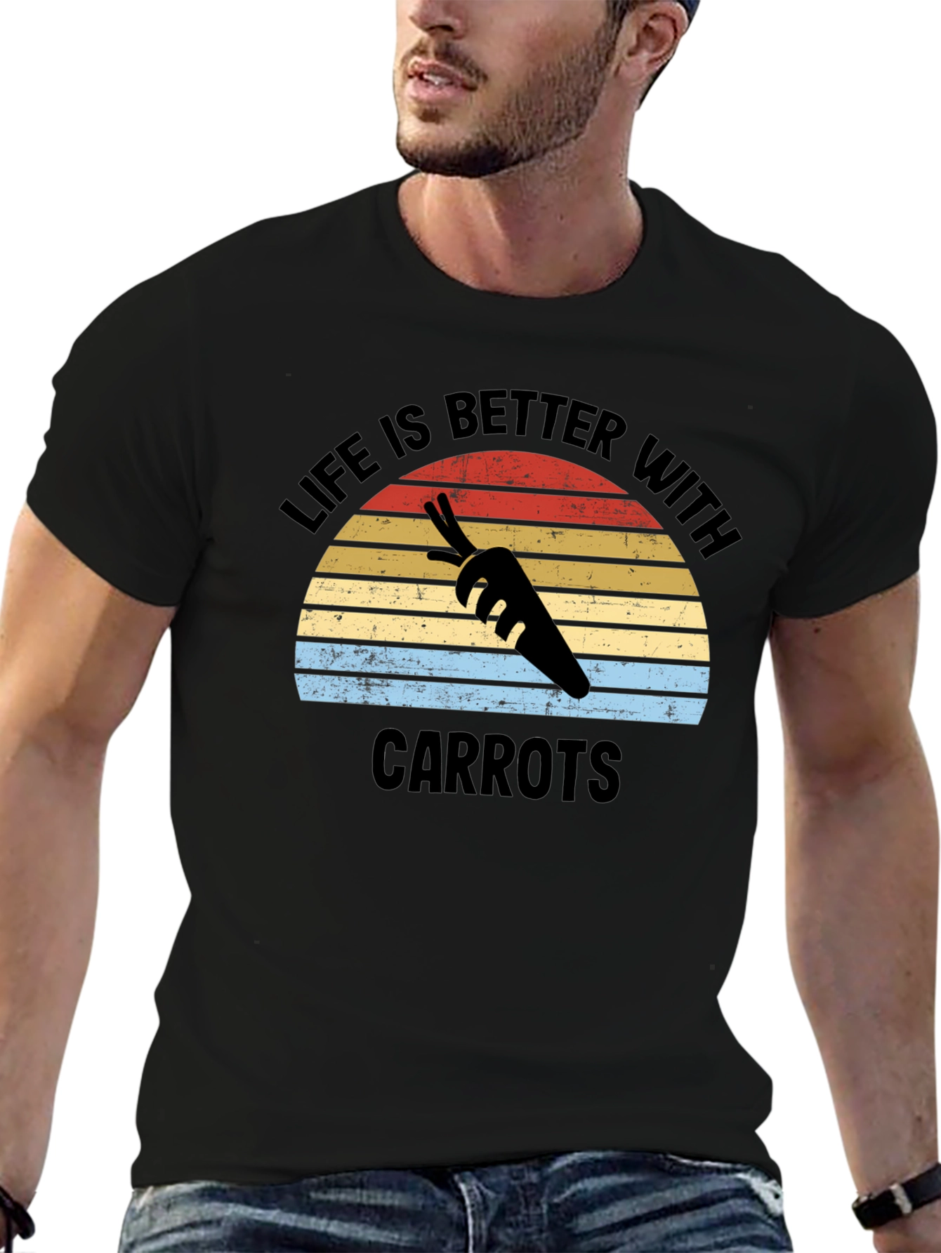 Life is Better with Carrots Graphic Tee