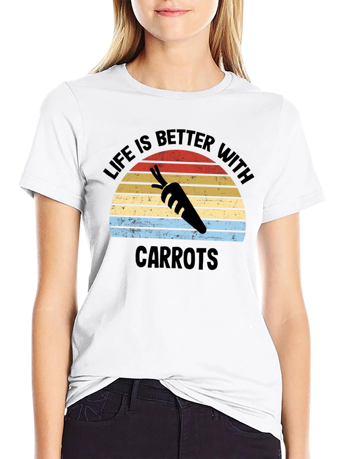 Life is Better with Carrots Graphic Tee